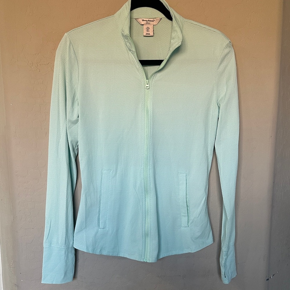 Tommy Bahama Light Blue Golf Jacket
